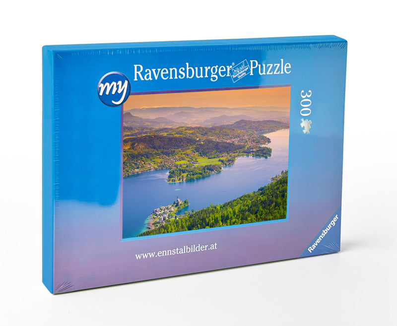 Wörthersee Landschaft Puzzle - Hochwertiger Spielespass für die ganze Familie