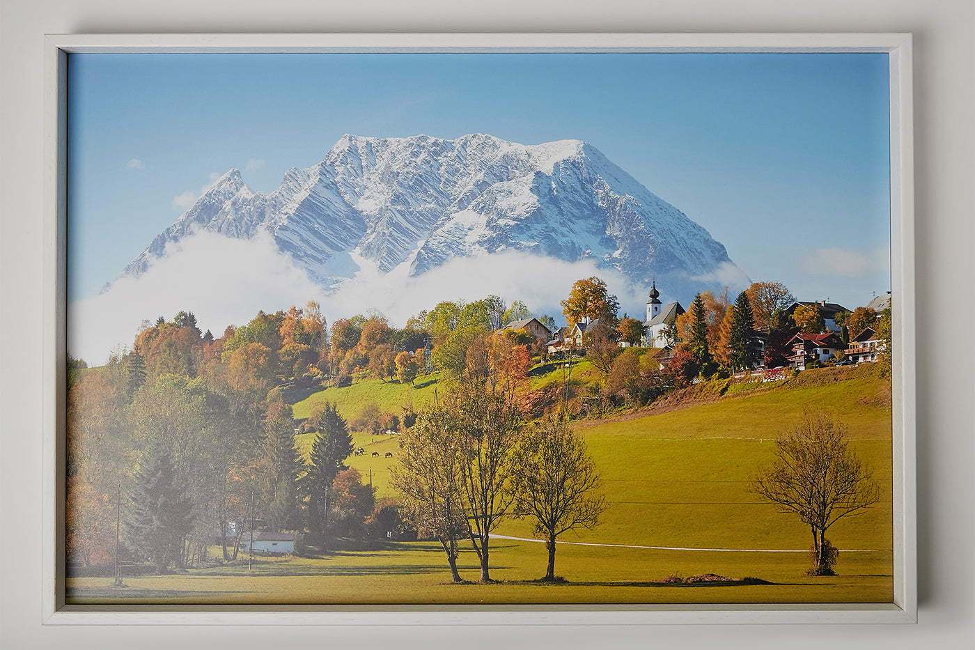 Dachstein mit Neustattalm - Bild von der Steiermark - Wandbild
